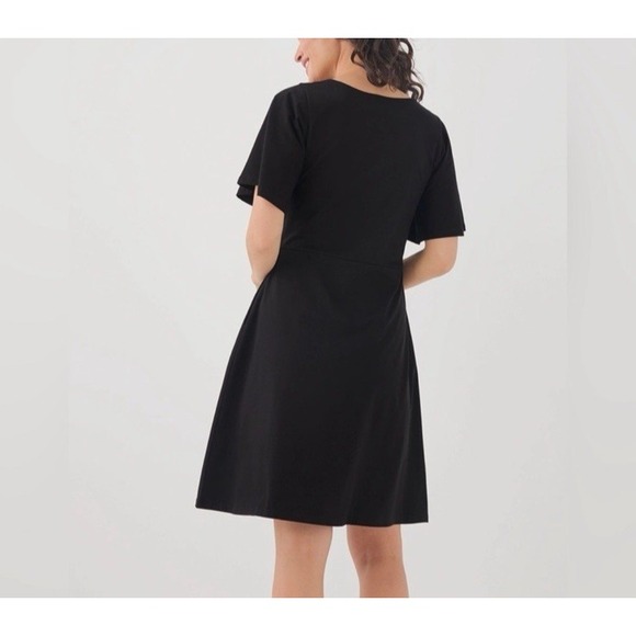 Pact Black Women's Dress - Picture 4 of 10
